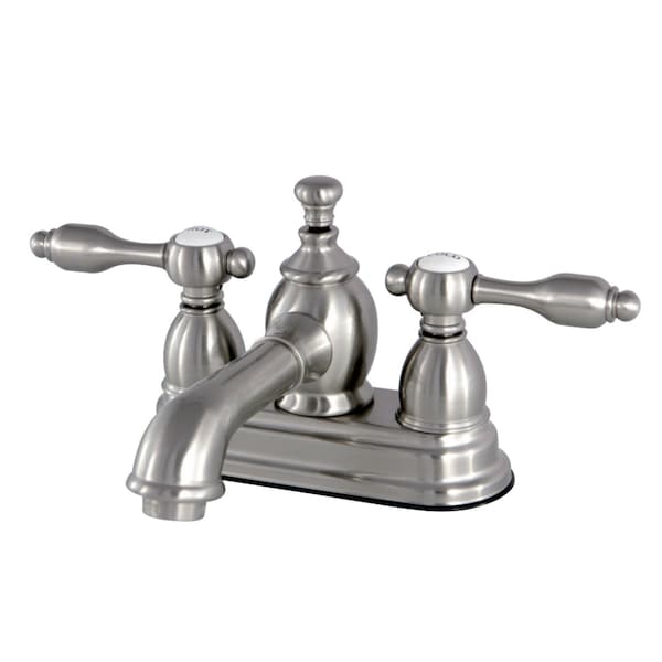 KS7008TAL 4" Centerset Bathroom Faucet, Brushed Nickel